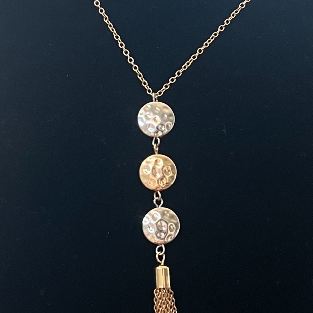 Banana Republic Necklace Gold Silver Neckace